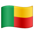 Benin Flag on Samsung One UI