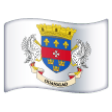 St. Barthélemy Flag on Samsung One UI