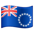 Cook Islands Flag on Samsung One UI