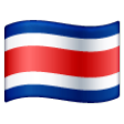 Costa Rica Flag on Samsung One UI