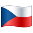 Czechia Flag on Samsung One UI