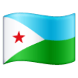 Djibouti Flag on Samsung One UI