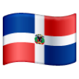 Dominican Republic Flag on Samsung One UI
