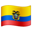 Ecuador Flag on Samsung One UI