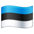Estonia Flag on Samsung One UI