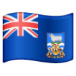 Falkland Islands Flag on Samsung One UI