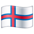 Faroe Islands Flag on Samsung One UI