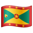 Grenada Flag on Samsung One UI