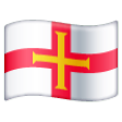 Guernsey Flag on Samsung One UI