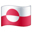 Greenland Flag on Samsung One UI