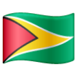 Guyana Flag on Samsung One UI
