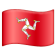 Isle Of Man Flag on Samsung One UI