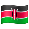 Kenya Flag on Samsung One UI