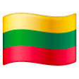 Lithuania Flag on Samsung One UI