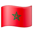 Morocco Flag on Samsung One UI