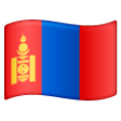 Mongolia Flag on Samsung One UI