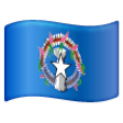 Northern Mariana Islands Flag on Samsung One UI