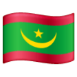 Mauritania Flag on Samsung One UI