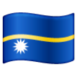 Nauru Flag on Samsung One UI