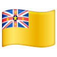 Niue Flag on Samsung One UI