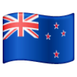 New Zealand Flag on Samsung One UI
