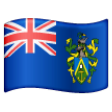 Pitcairn Islands Flag on Samsung One UI