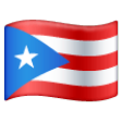 Puerto Rico Flag on Samsung One UI