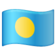 Palau Flag on Samsung One UI