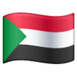 Sudan Flag on Samsung One UI