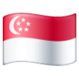 Singapore Flag on Samsung One UI