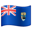 St. Helena Flag on Samsung One UI