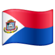 Sint Maarten Flag on Samsung One UI