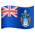 Tristan Da Cunha Flag on Samsung One UI