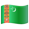 Turkmenistan Flag on Samsung One UI