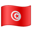 Tunisia Flag on Samsung One UI