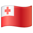 Tonga Flag on Samsung One UI