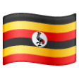 Uganda Flag on Samsung One UI
