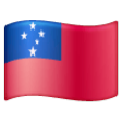 Samoa Flag on Samsung One UI