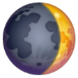 Waxing Crescent Moon Symbol on Samsung One UI