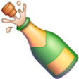 Bottle With Popping Cork on Samsung One UI