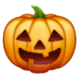 Jack-o-lantern on Samsung One UI