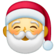 Father Christmas on Samsung One UI