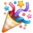 Party Popper on Samsung One UI