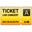 Ticket on Samsung One UI