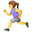 Woman Running on Samsung One UI