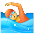 Swimmer on Samsung One UI