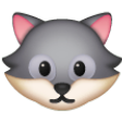 Wolf Face on Samsung One UI