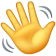Waving Hand Sign on Samsung One UI