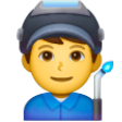 Man Factory Worker on Samsung One UI