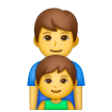 Family: Man, Boy on Samsung One UI